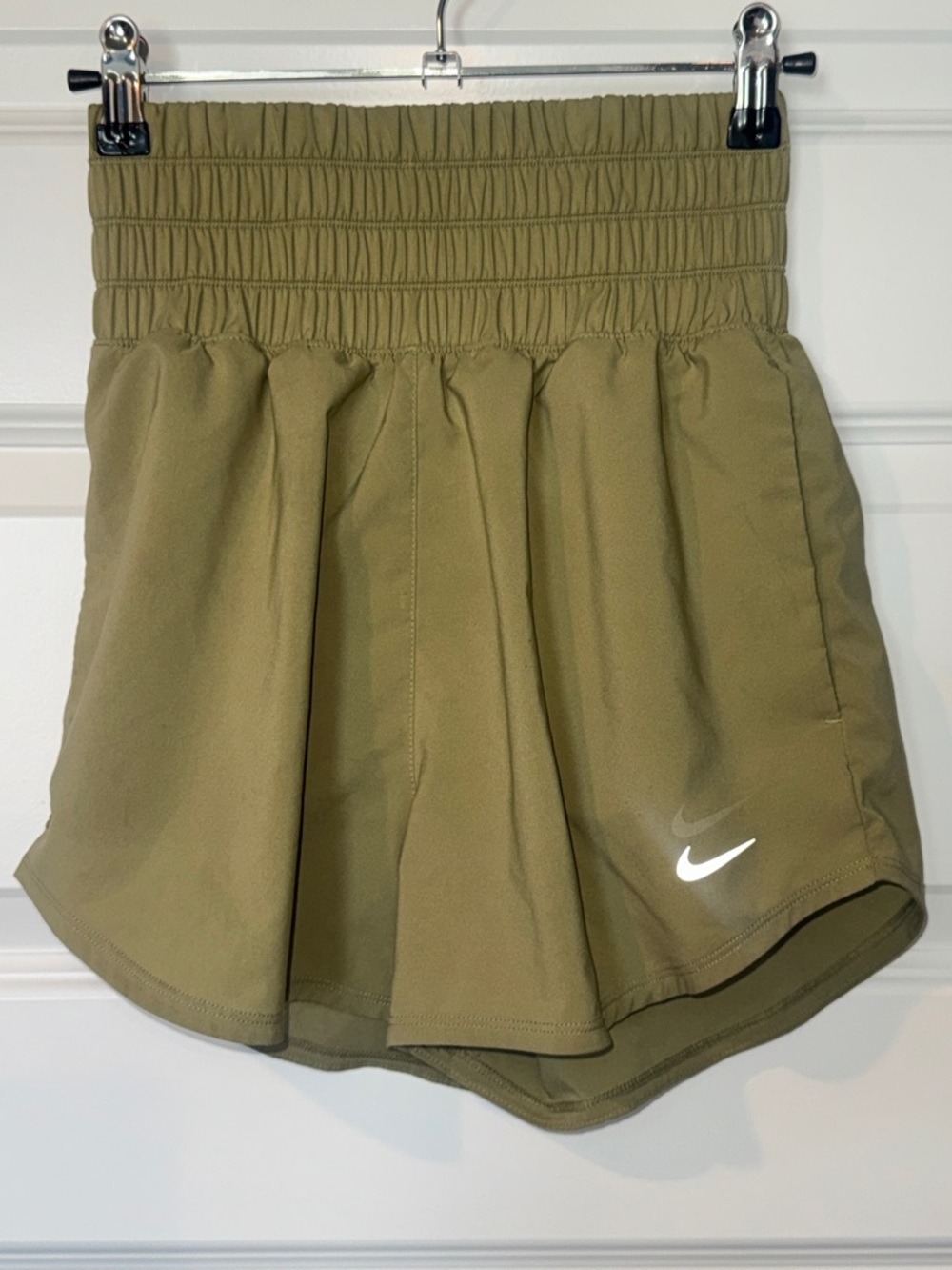 Nike Women's One Dri-FIT Ultra High-Waisted 3" Brief-Lined Shorts
